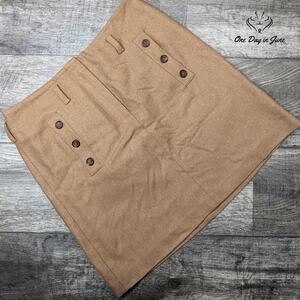 Halogen Wool Pocketed Mini Skirt Size 10